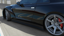 Nissan GT-R 2007-2010 Sidoextensions V.1 Maxton Design